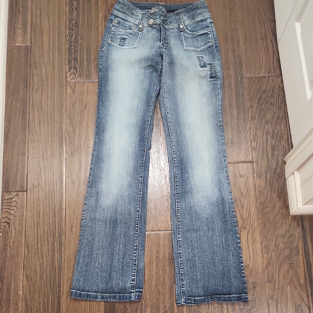 Classic Blue Flare Jeans for Women